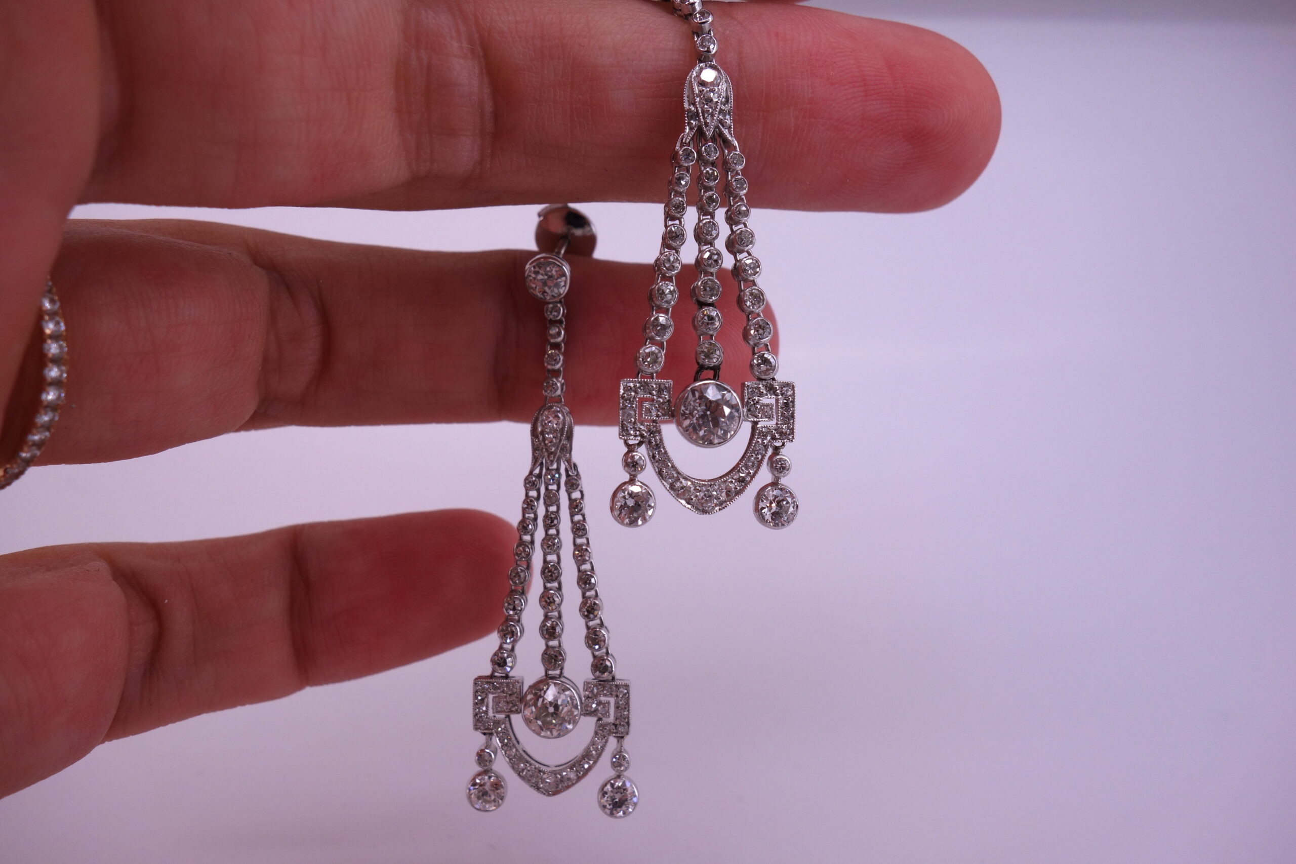 boucle d’oreilles diamants