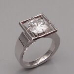 bague solitaire diamant