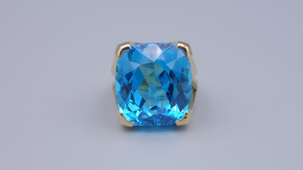 bague topaze or jaune