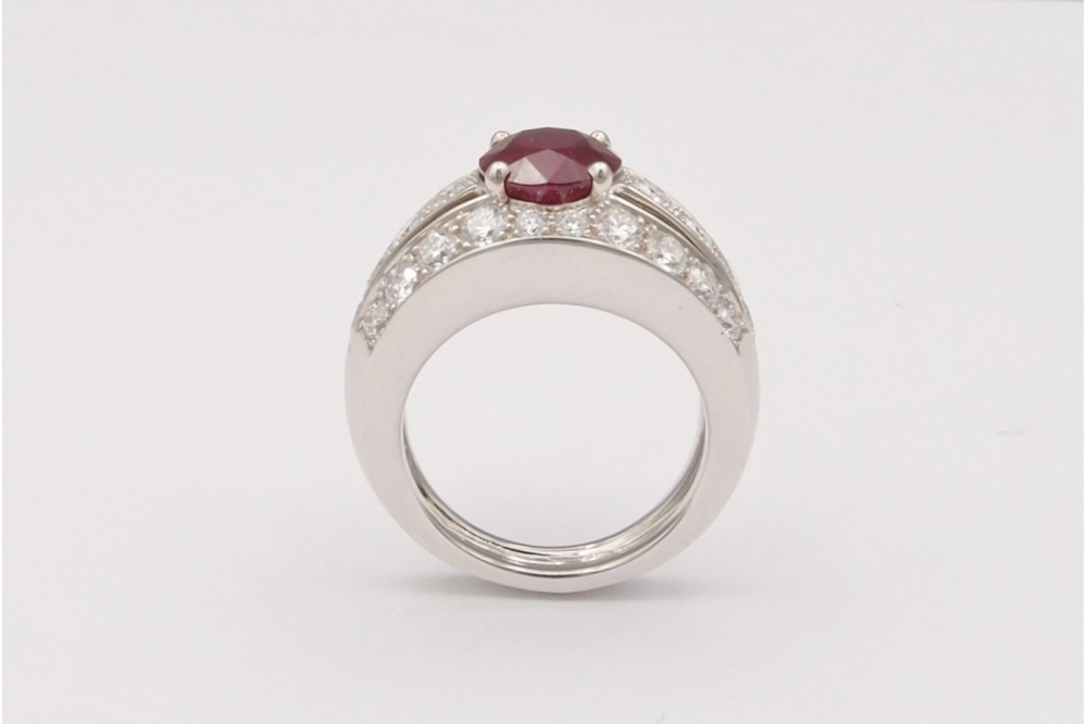 bague 3 rangs