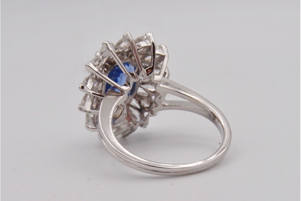 bague saphir ceylan diamants navette