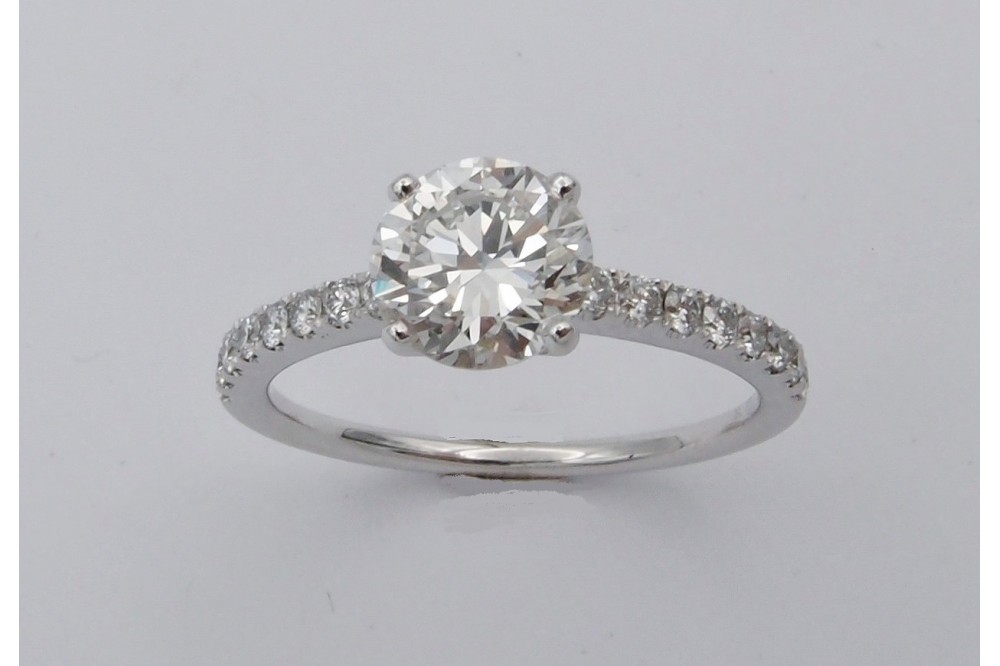 bague solitaire diamant femme