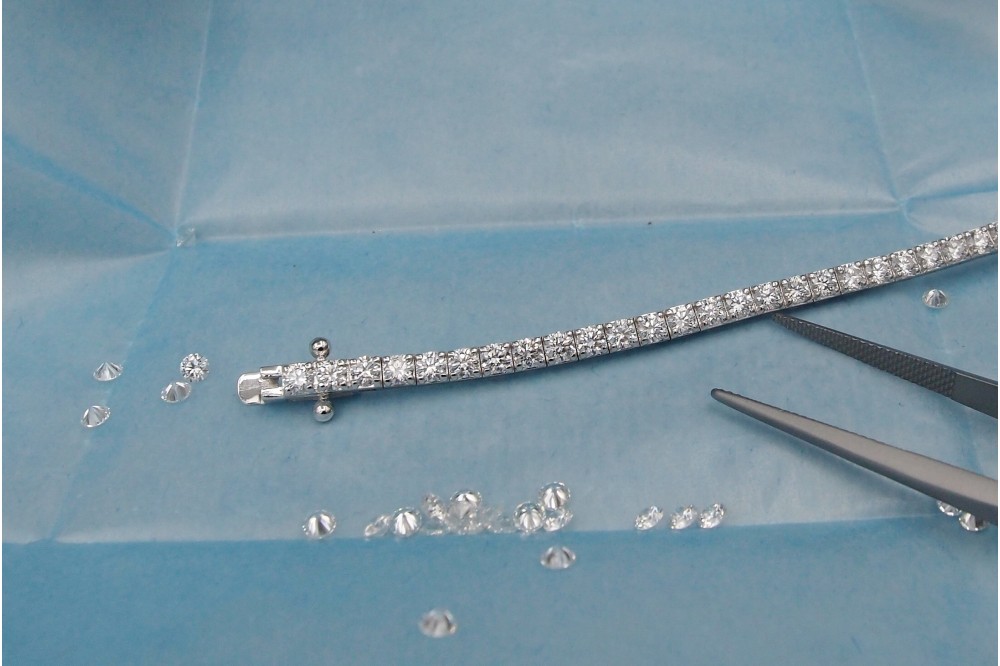 bracelet diamant sur mesure femme