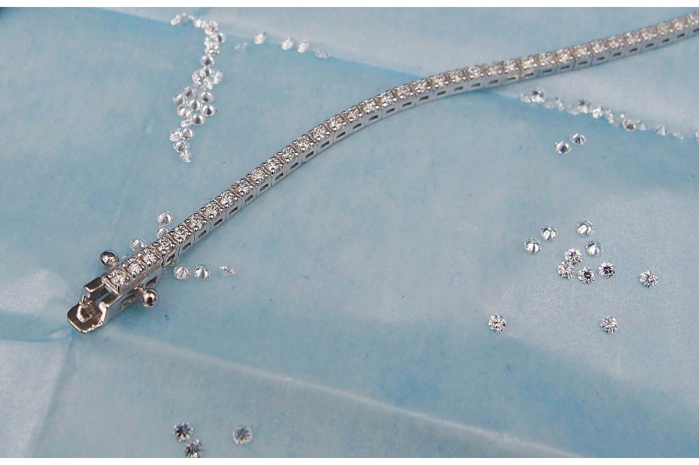 bracelet en diamants