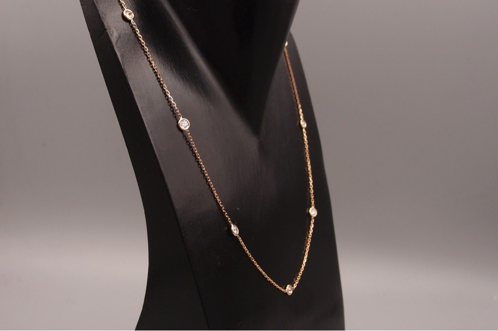 sautoir diamant femme