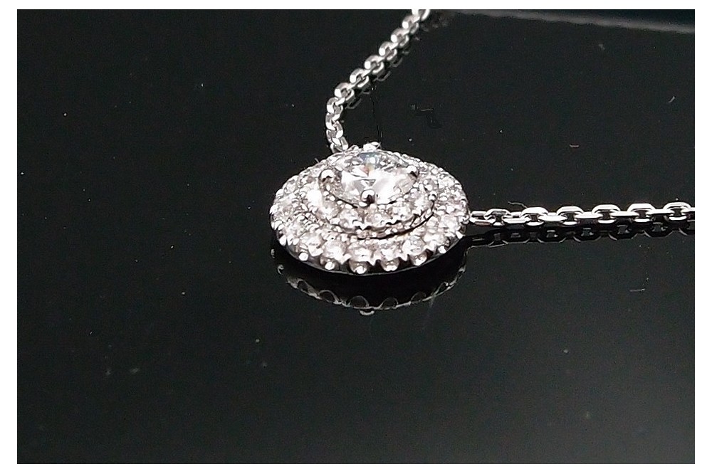 pendentif diamants