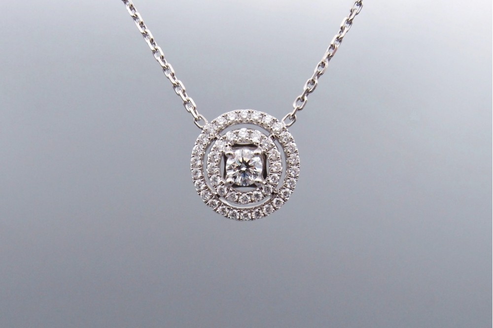 collier diamants
