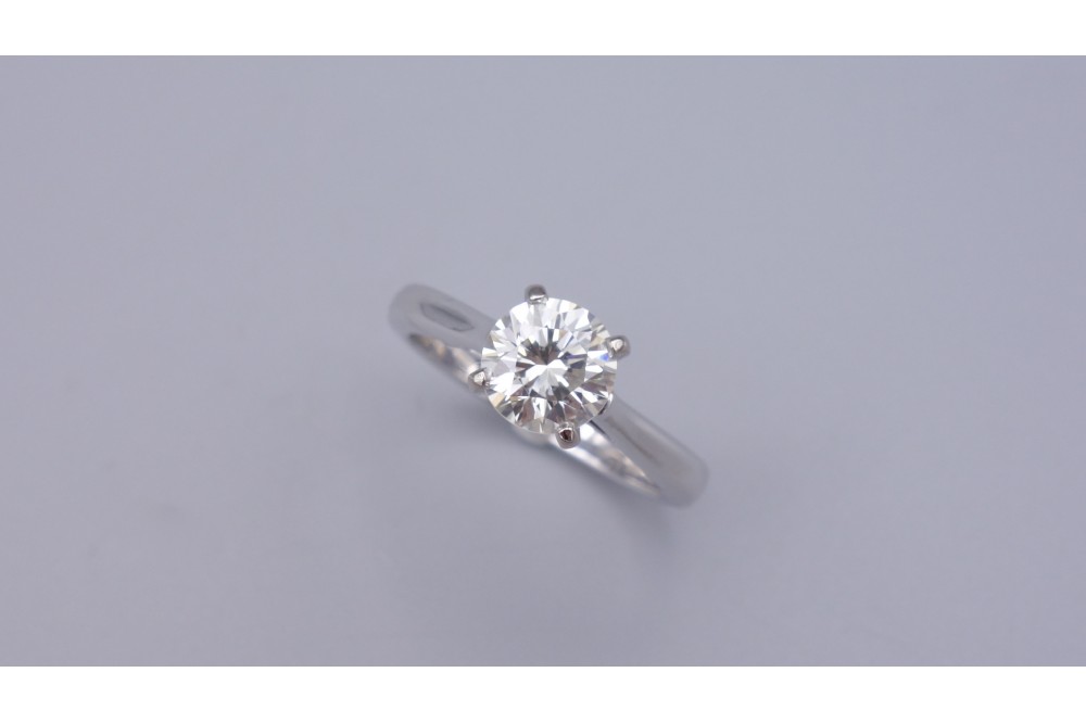 Solitaire diamant 1,05 carat G/SI 2