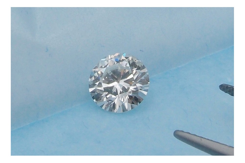 Solitaire Diamant 2.05 ct H/VVS 2 certificat HRD