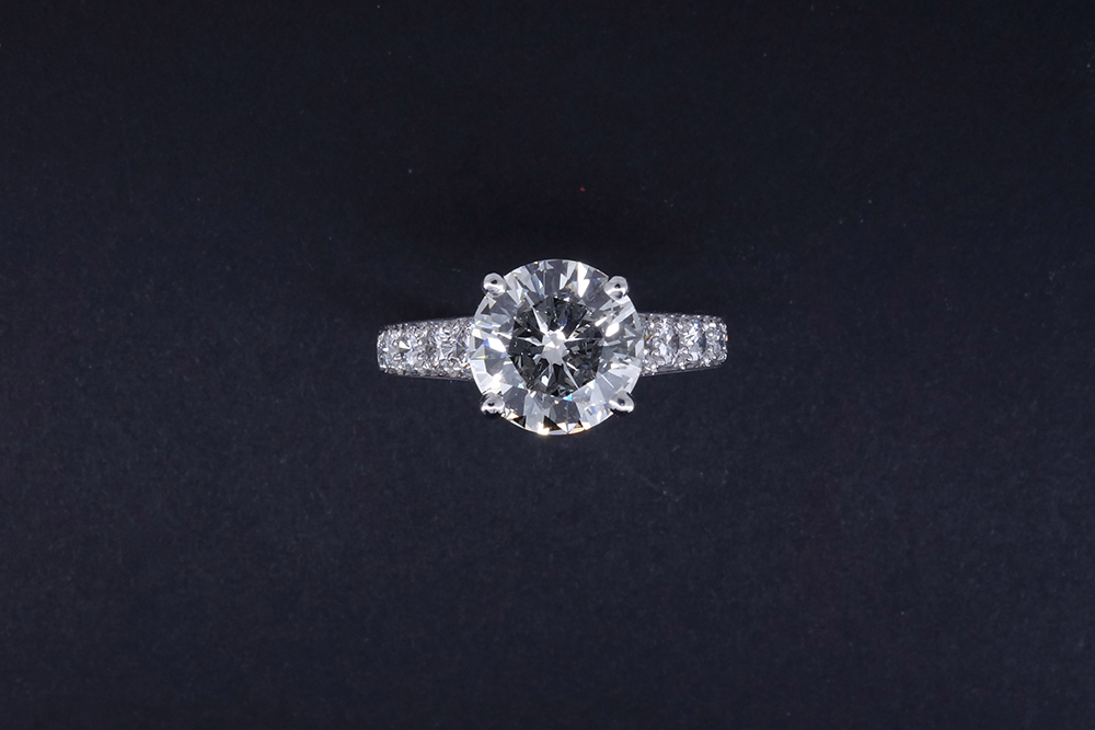 bague solitaire diamant