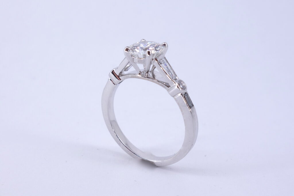 bague solitaire diamant