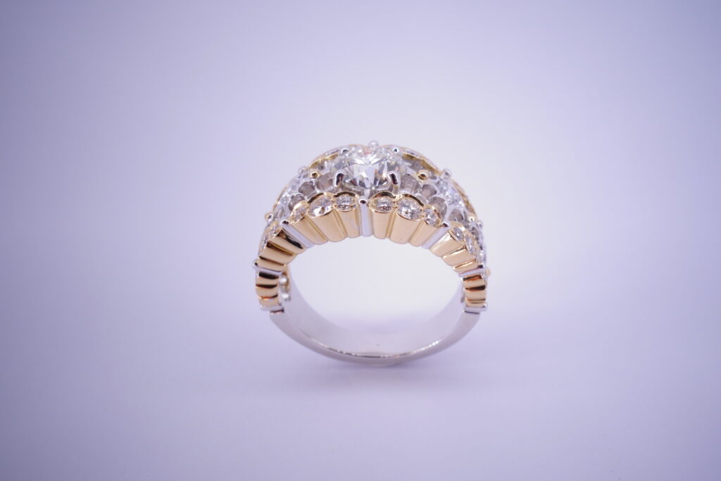 bague de fiançailles diamants