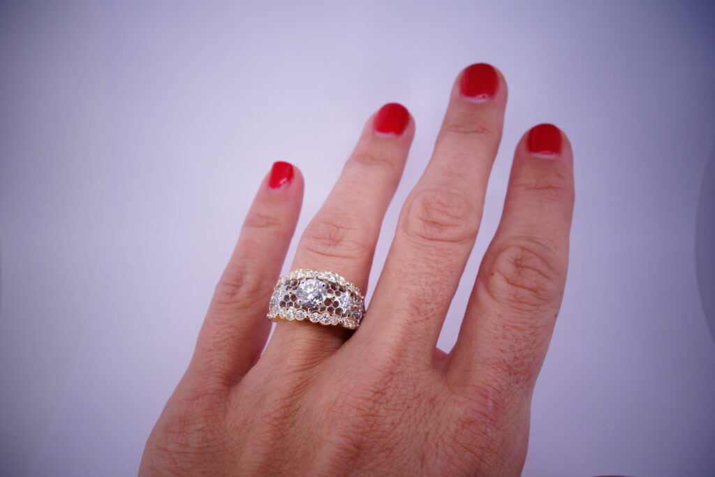 bague de fiançailles diamants