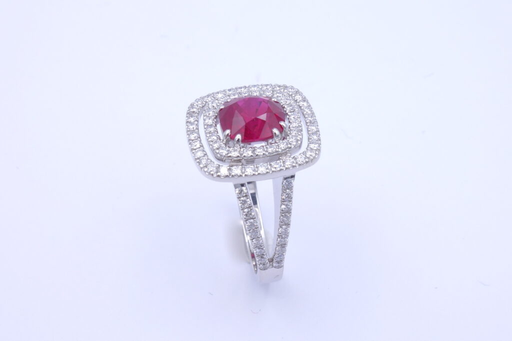 bague rubis birman