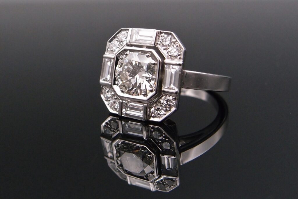art deco diamants