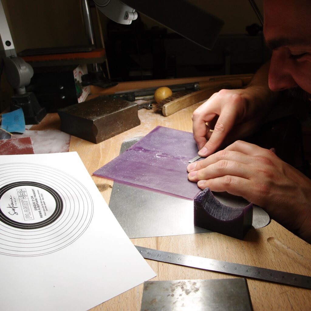 disque or sur mesure