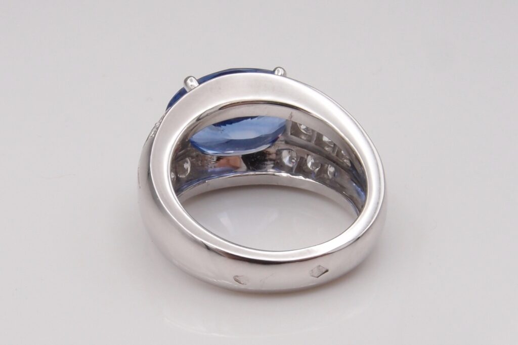 bague saphir