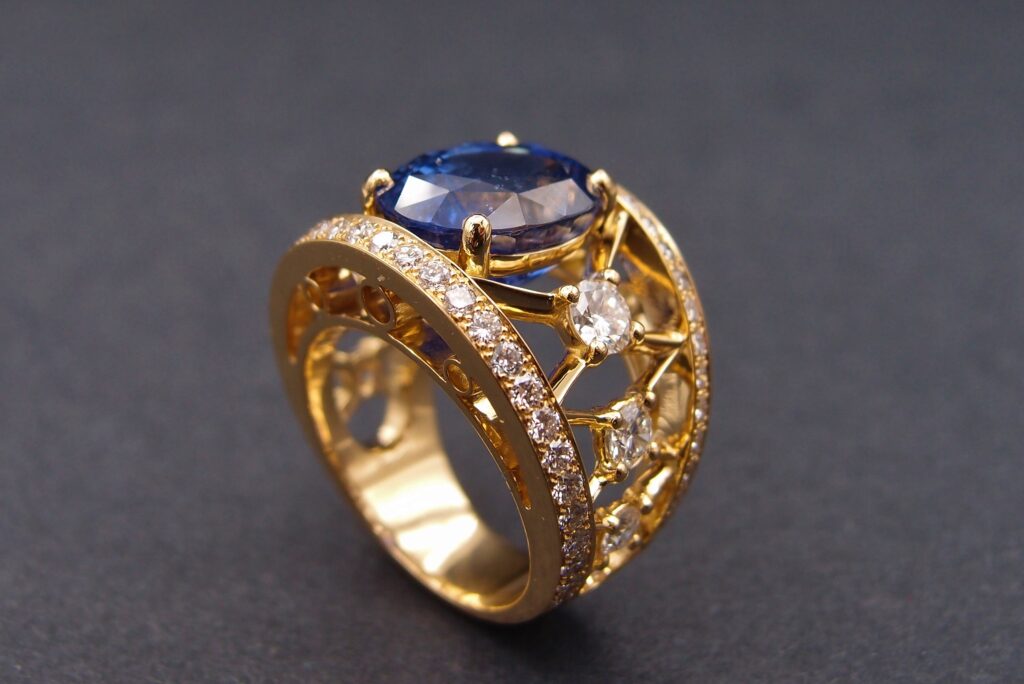 bague saphir Ceylan