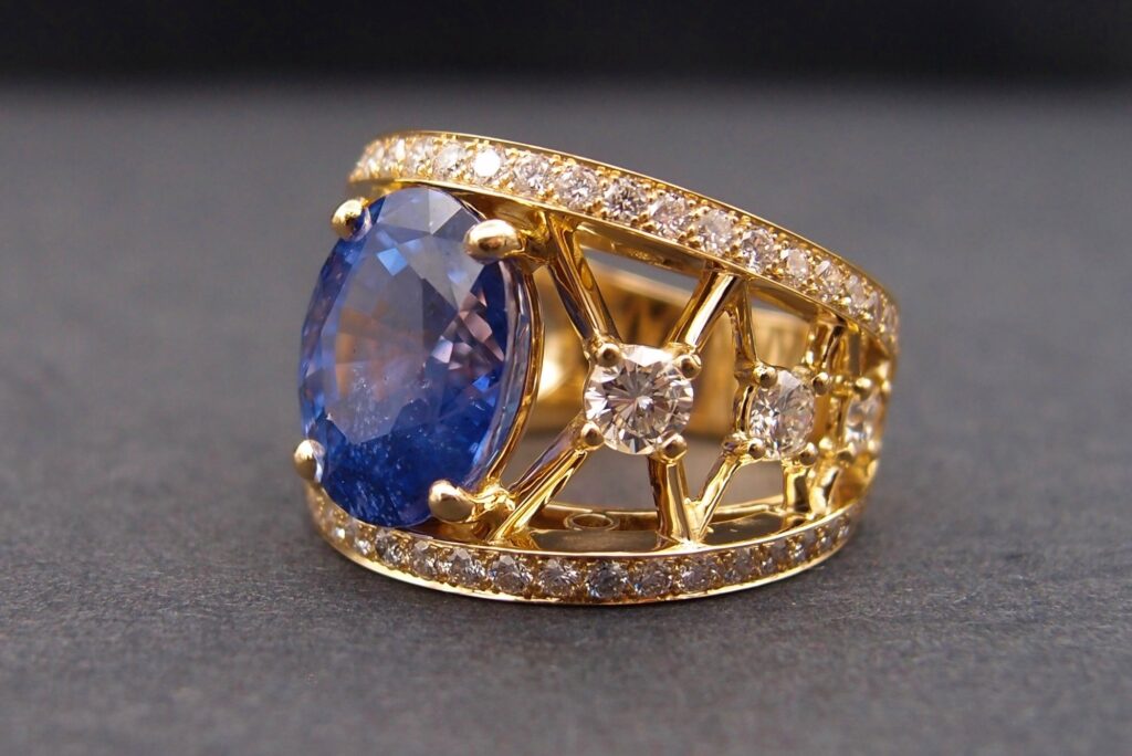 bague saphir Ceylan diamants