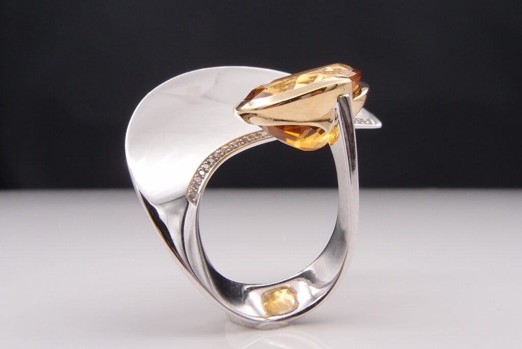 bague diamants sur mesure