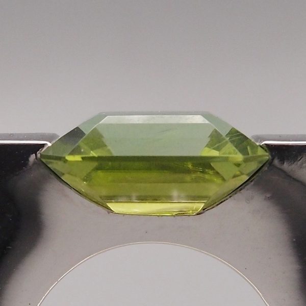BAGUE « VICTOIRE », TOURMALINE VERTE .