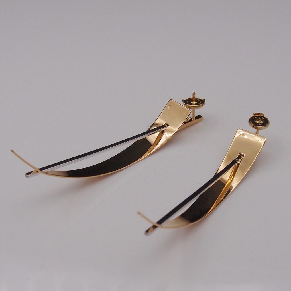 boucles d'oreilles diamants