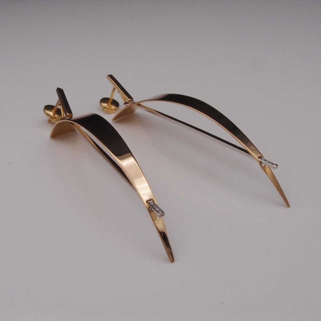 boucles d'oreilles diamants