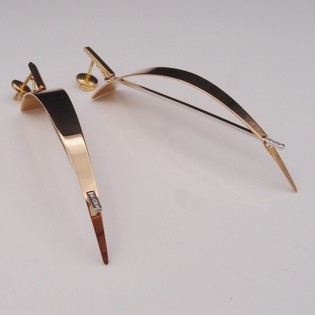 boucles d'oreilles diamants