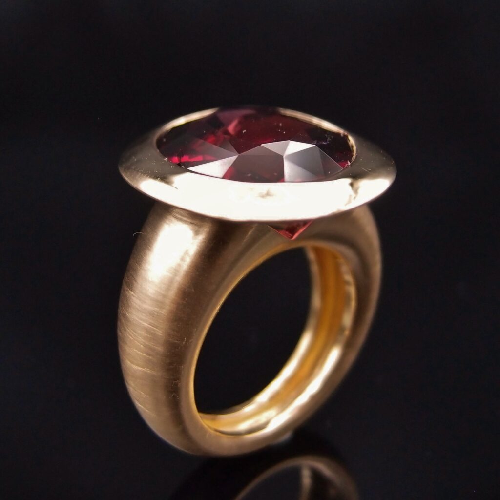 bague rhodolite