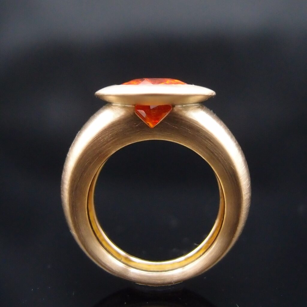 Bague spessartite