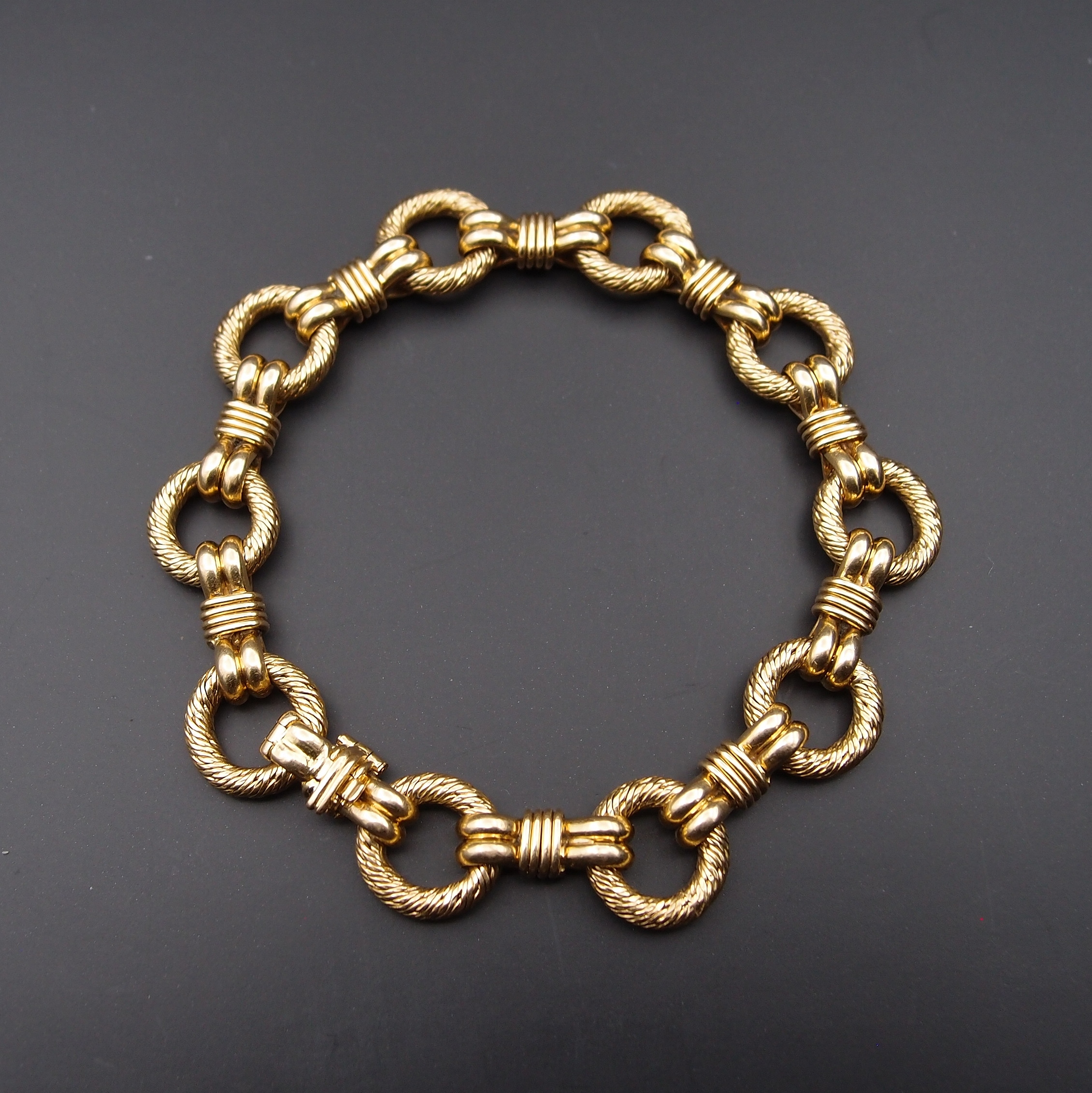 Bracelet George Lenfant en or jaune18 carats vers 1965