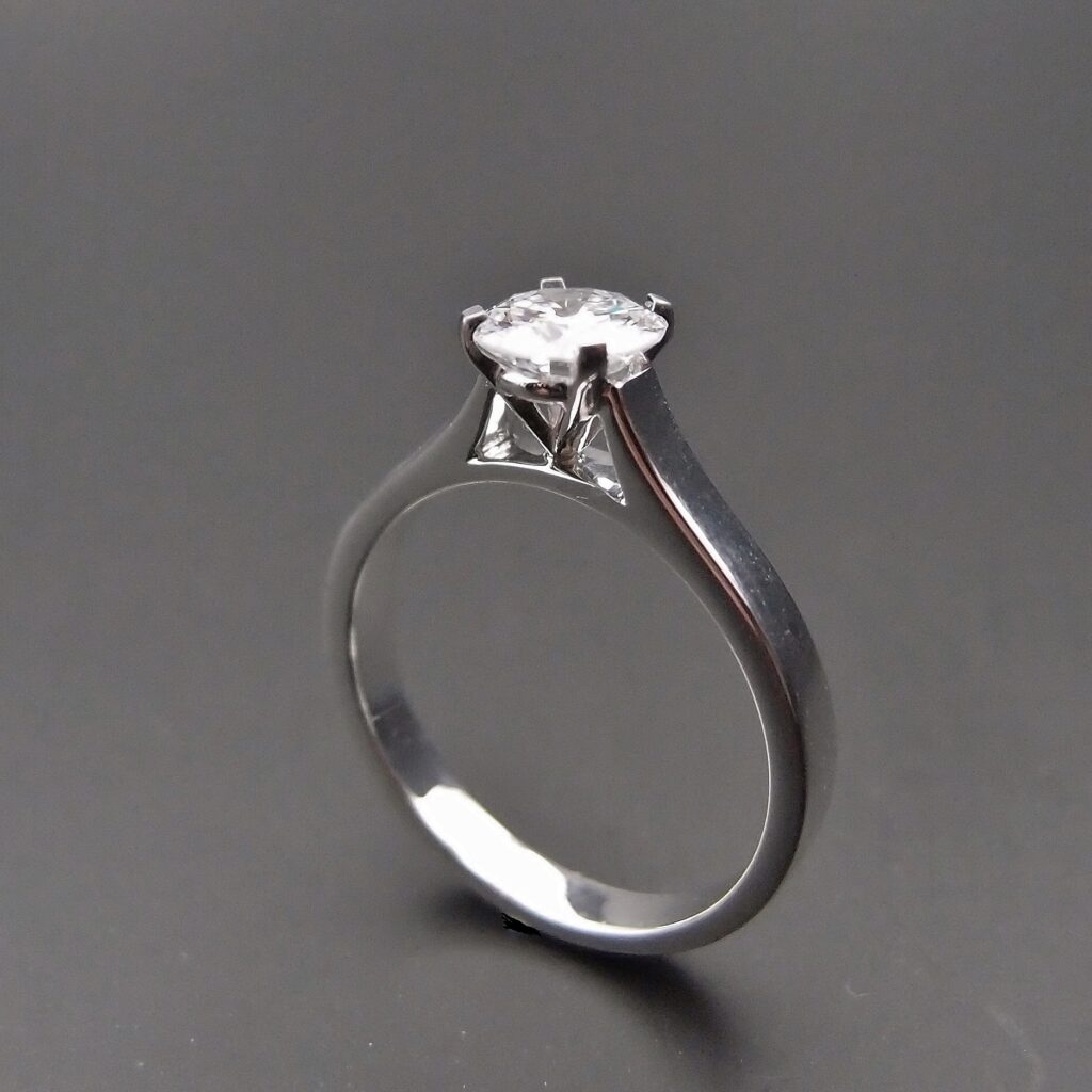 bague solitaire diamant
