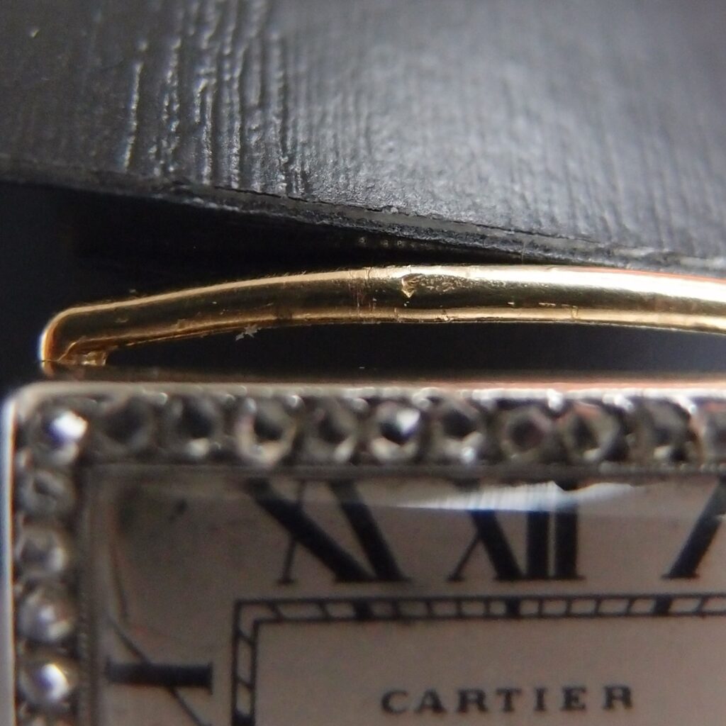 Montre bracelet Cartier Art Déco 1920