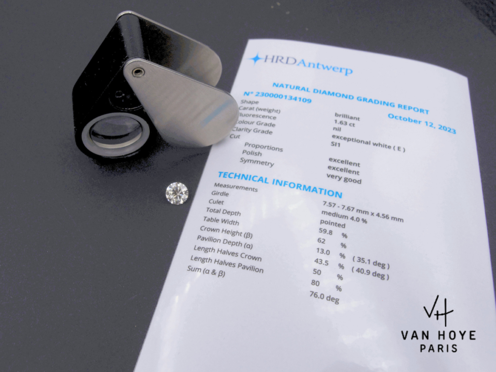 acheter diamant certificat