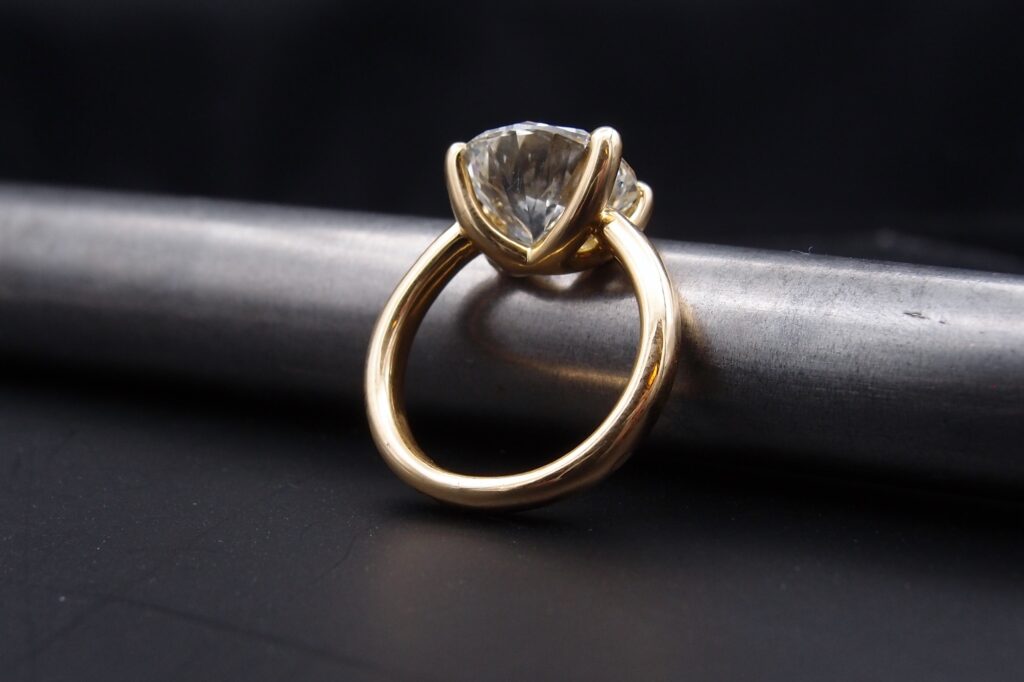 bague bonbon diamant