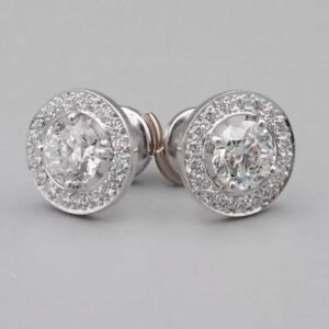 boucles d'oreilles diamant