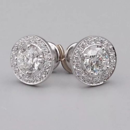 Boucles d'oreilles diamant