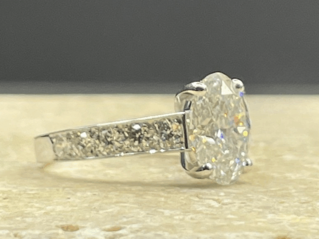 bague solitaire diamant o