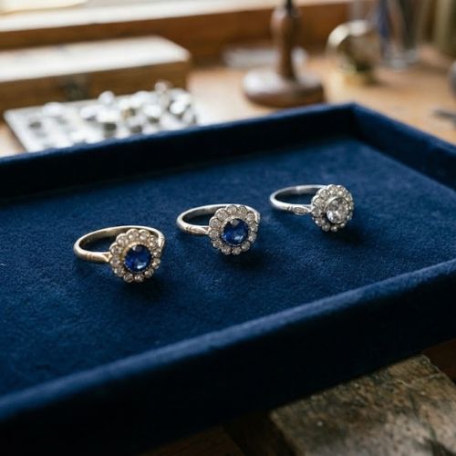 Bagues marguerite anciennes