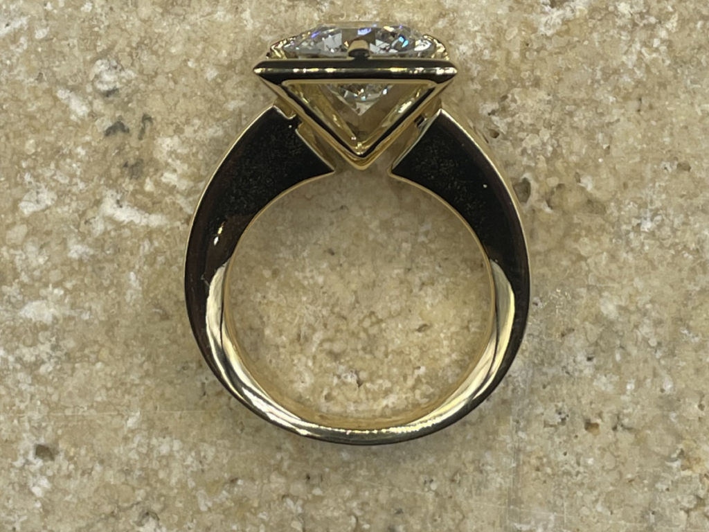 bague solitaire Van Hoye