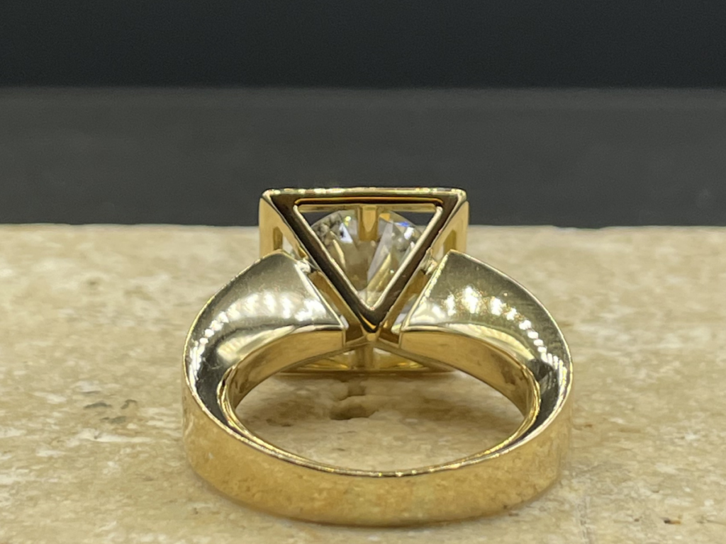 bague or jaune Van Hoye
