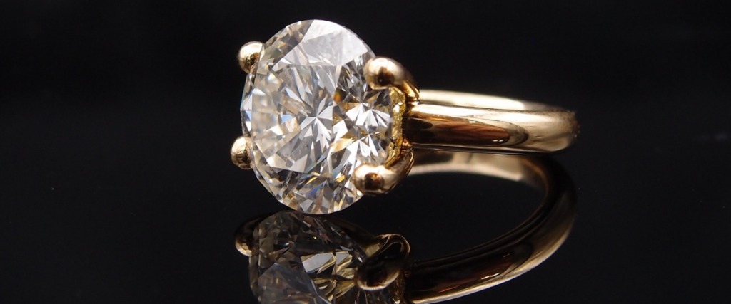 Bague solitaire diamant