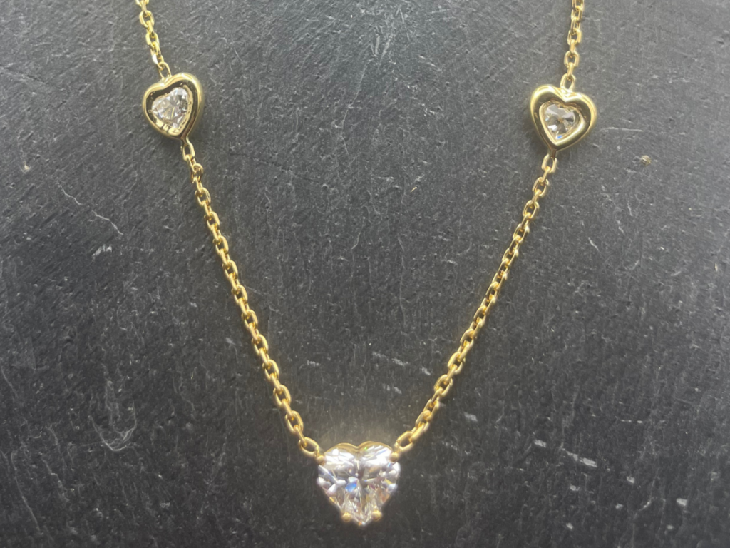 collier diamants