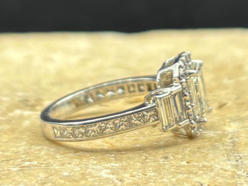 bague de fiançailles diamants Van Hoye
