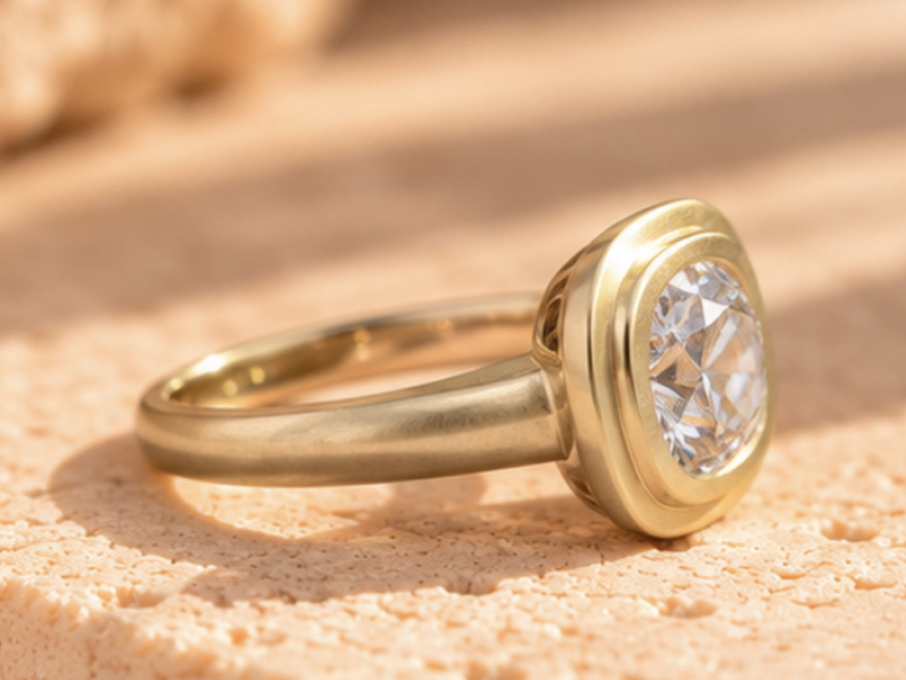 Bague diamant ancien